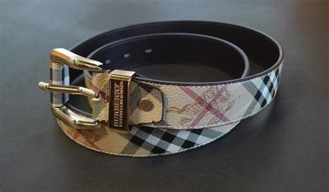 burberry plaid belt men|Men's Designer Belts .